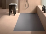Bac douche italienne design, avec évacuation d'eau en angle, Largeur 110 à 200 x l. 70 à 90 cm, anti glissant, fabrication sur mesure, LIVRAISON OFFERT